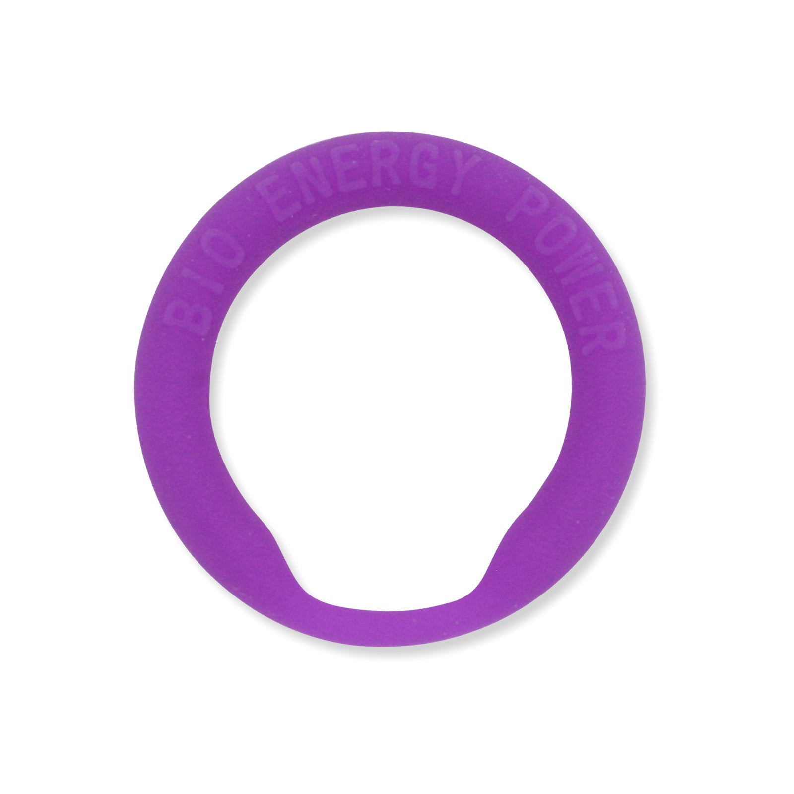 Power Cock Ring Energy Penis Ring Purple Large ID 29 mm