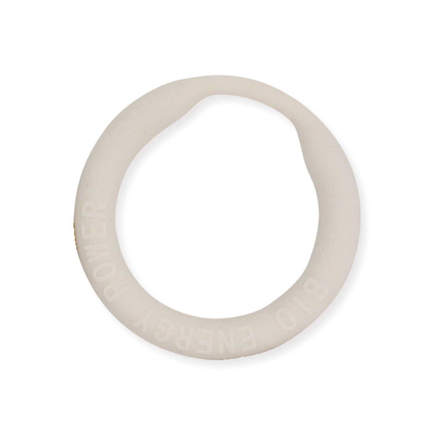 Power Cock Ring Energy Penis Ring White Large ID 29 mm