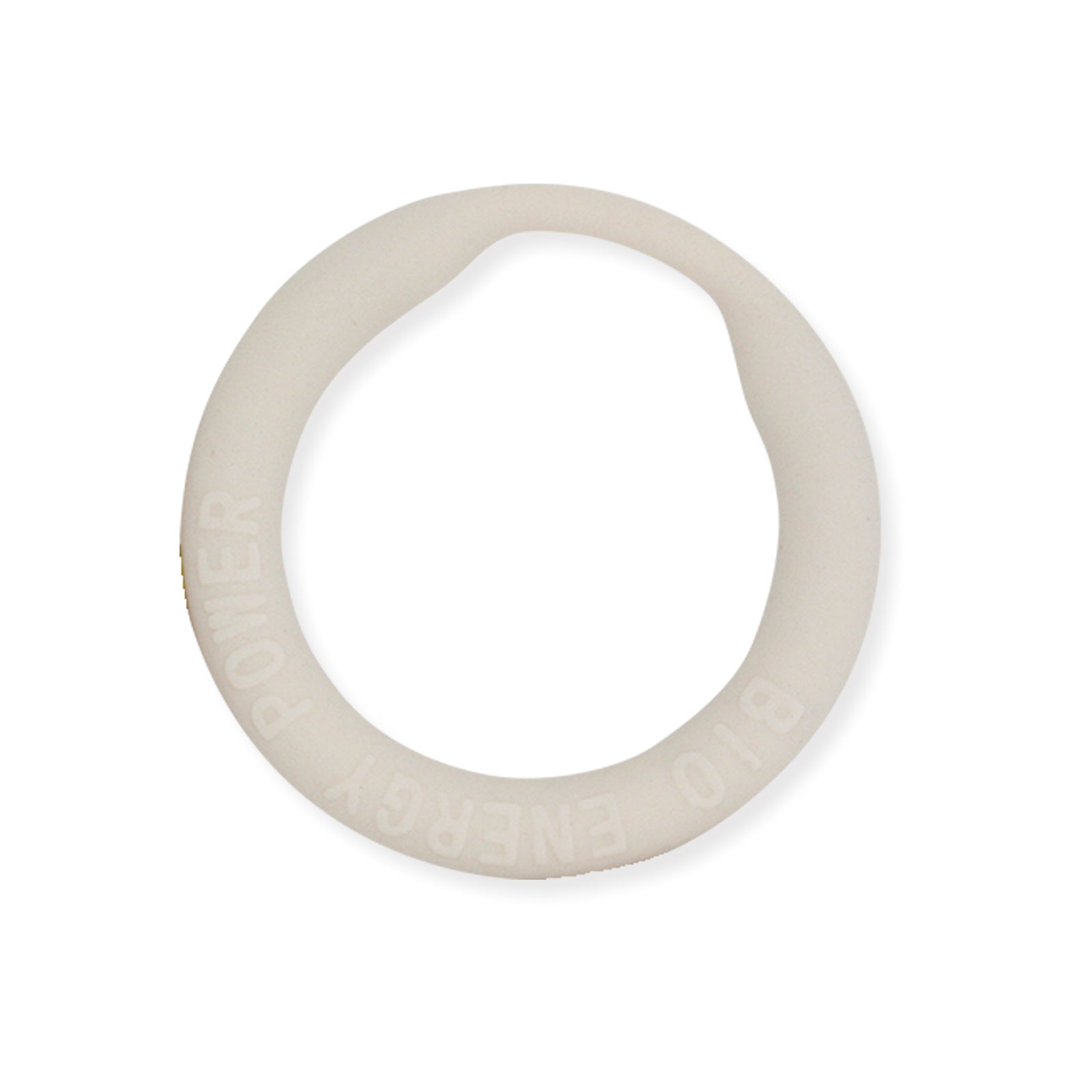 Power Cock Ring Energy Penis Ring White Large ID 29 mm