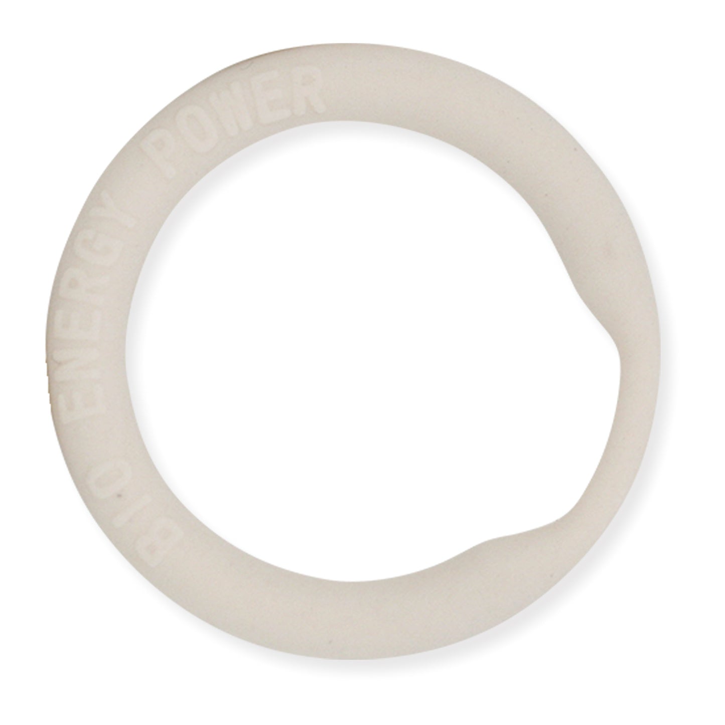 Power Cock Ring Energy Penis Ring White XL ID 34 mm