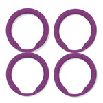 Power Cock Ring Energy Penis Ring Purple 4 Pack XL ID 34 mm