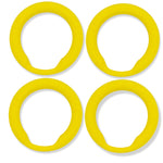 Power Cock Ring Energy Penis Ring Yellow 4 Pack XL ID 34 mm