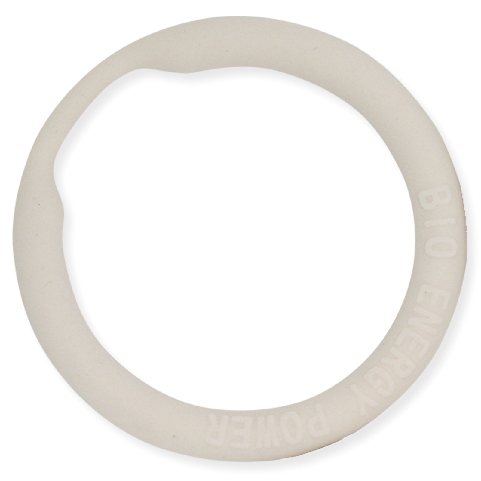 Power Cock Ring Energy Penis Ring White XXL ID 40 mm