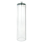 Thick Walled Penis Cylinder 2.9 Inch x 12 Inch with Quick-Release Female Fitting