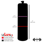 Primo Lite Handle Penis Pump Silicone Hose | 12" Round Flange [Shopify ONLY]