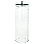 Thick Walled Penis Cylinder 3.1 Inch x 9 Inch with Quick-Release Female Fitting