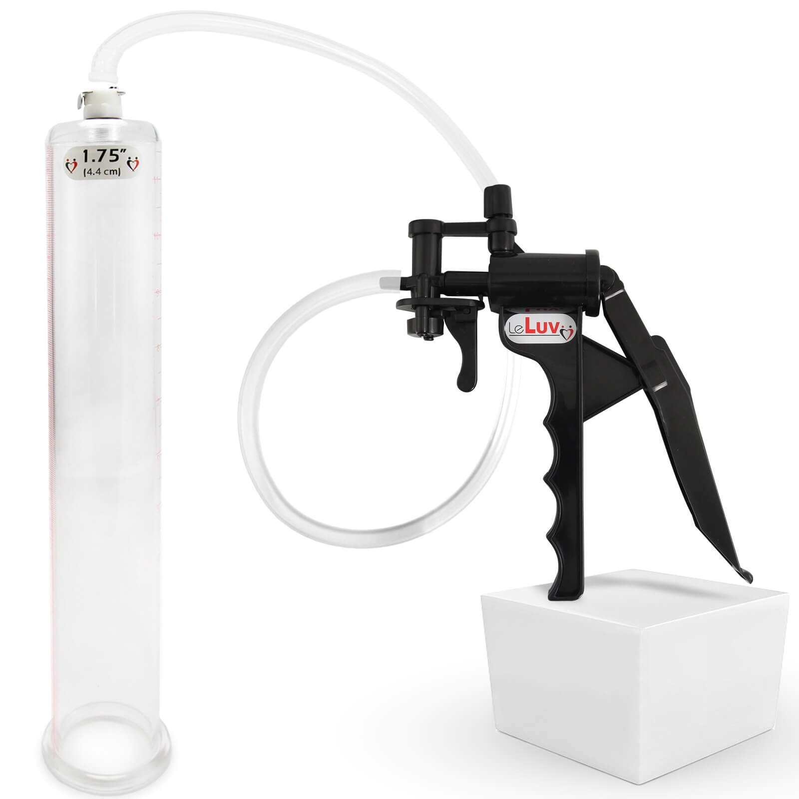 LeLuv TYRO Vacuum Pump Kit - 12" x 1.75" Acrylic Cylinder