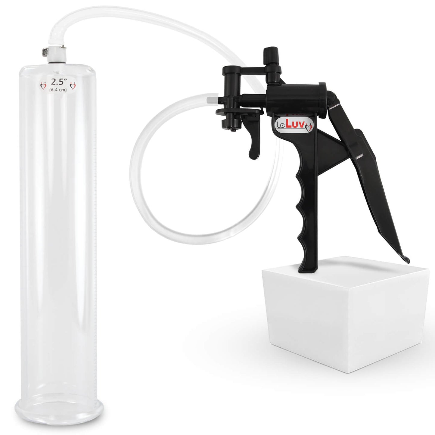 LeLuv TYRO Vacuum Pump Kit - 12" x 2.50" Acrylic Cylinder