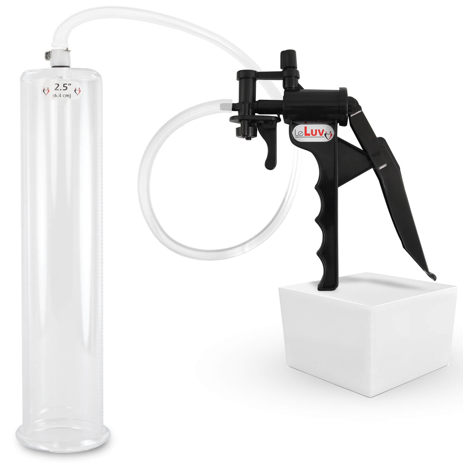 LeLuv TYRO Vacuum Pump Kit - 12" x 2.50" Acrylic Cylinder