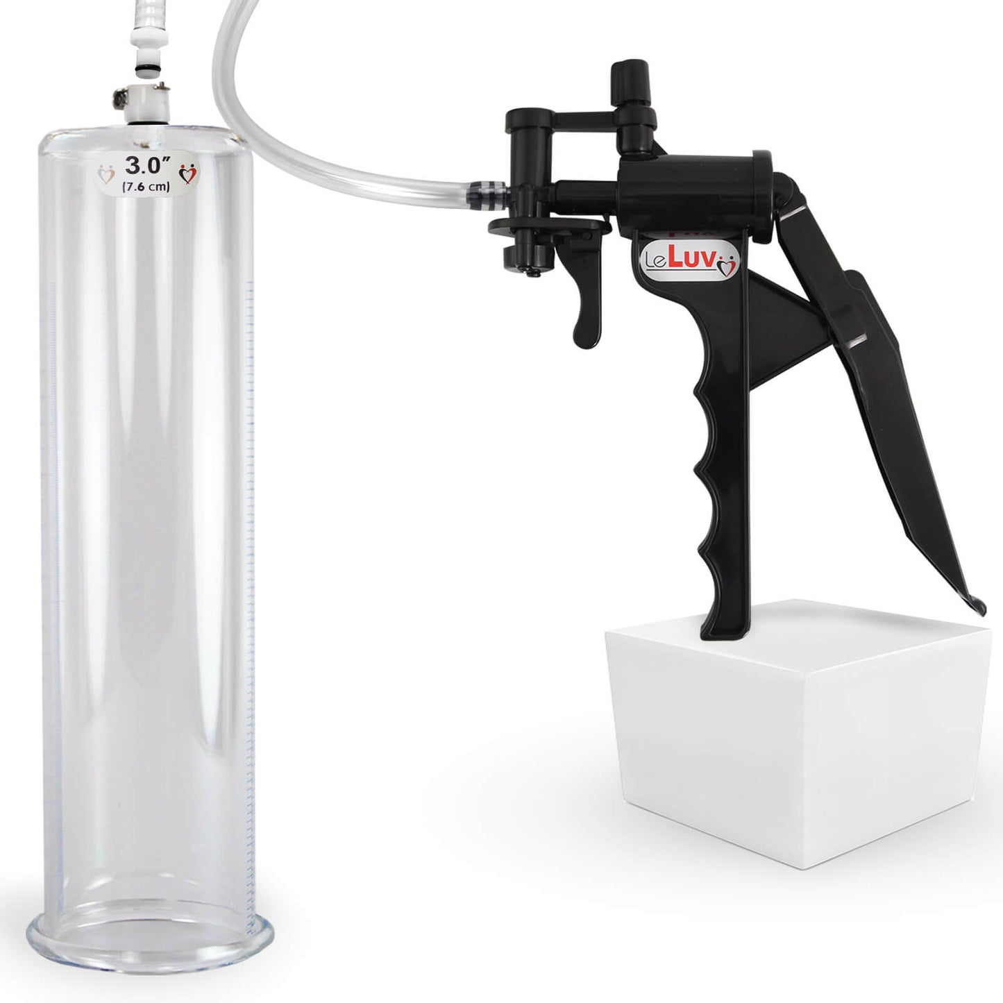 LeLuv TYRO Vacuum Pump Kit - 12" x 3.00" Acrylic Cylinder
