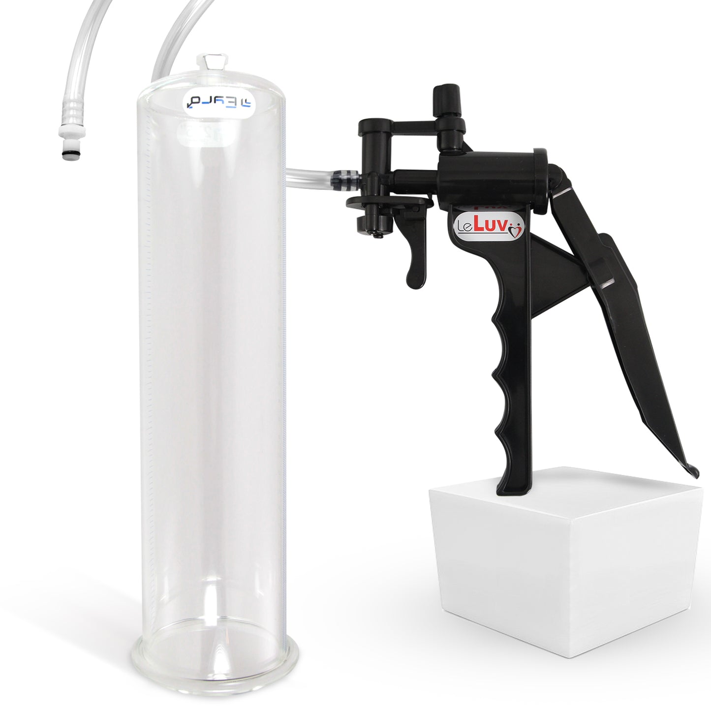 LeLuv TYRO Vacuum Pump Kit - 12" x 3.25" Acrylic Cylinder