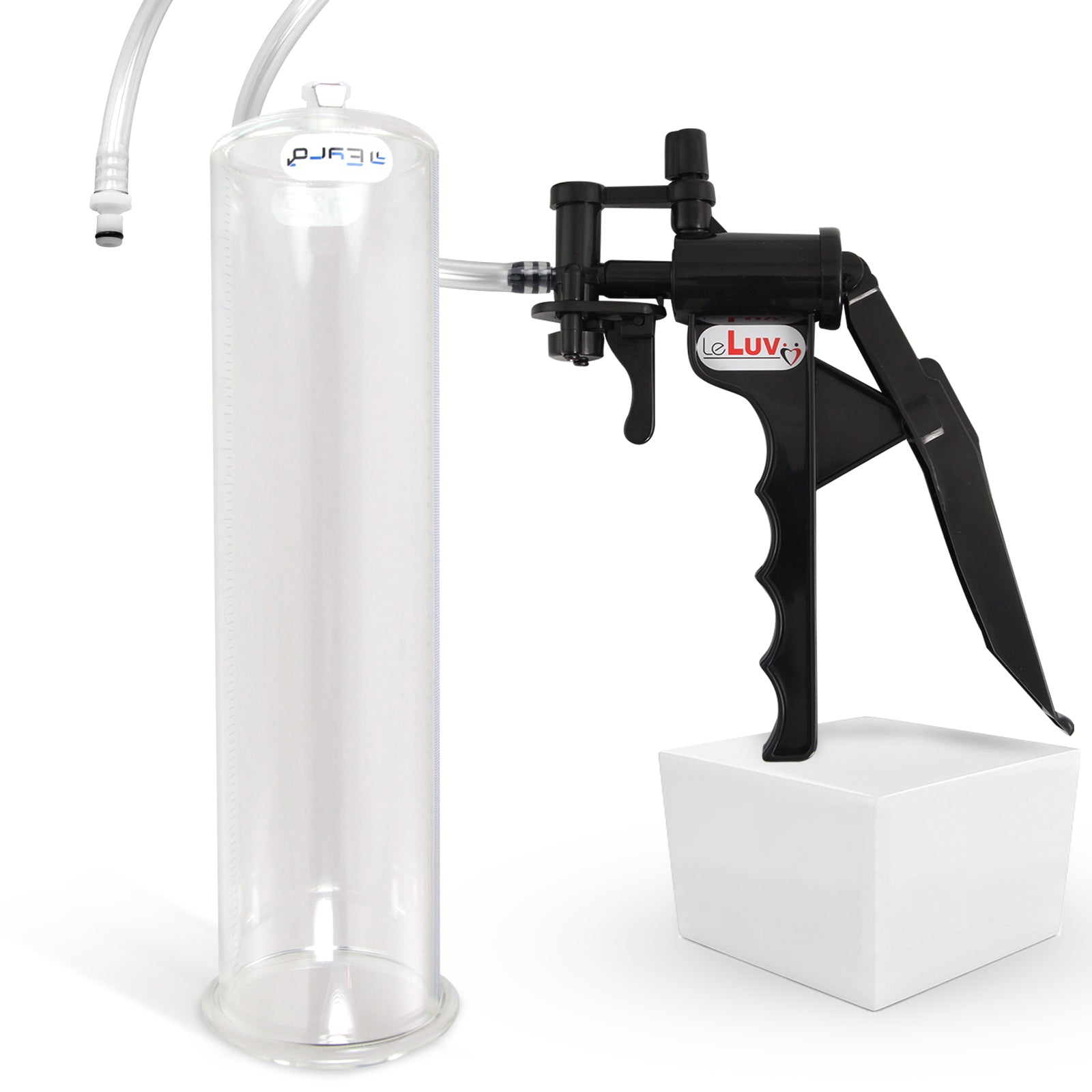 LeLuv TYRO Vacuum Pump Kit - 12" x 3.25" Acrylic Cylinder