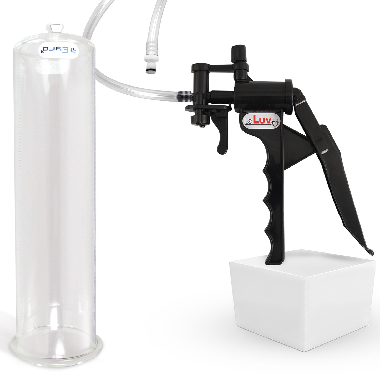 LeLuv TYRO Vacuum Pump Kit - 12" x 3.50" Acrylic Cylinder