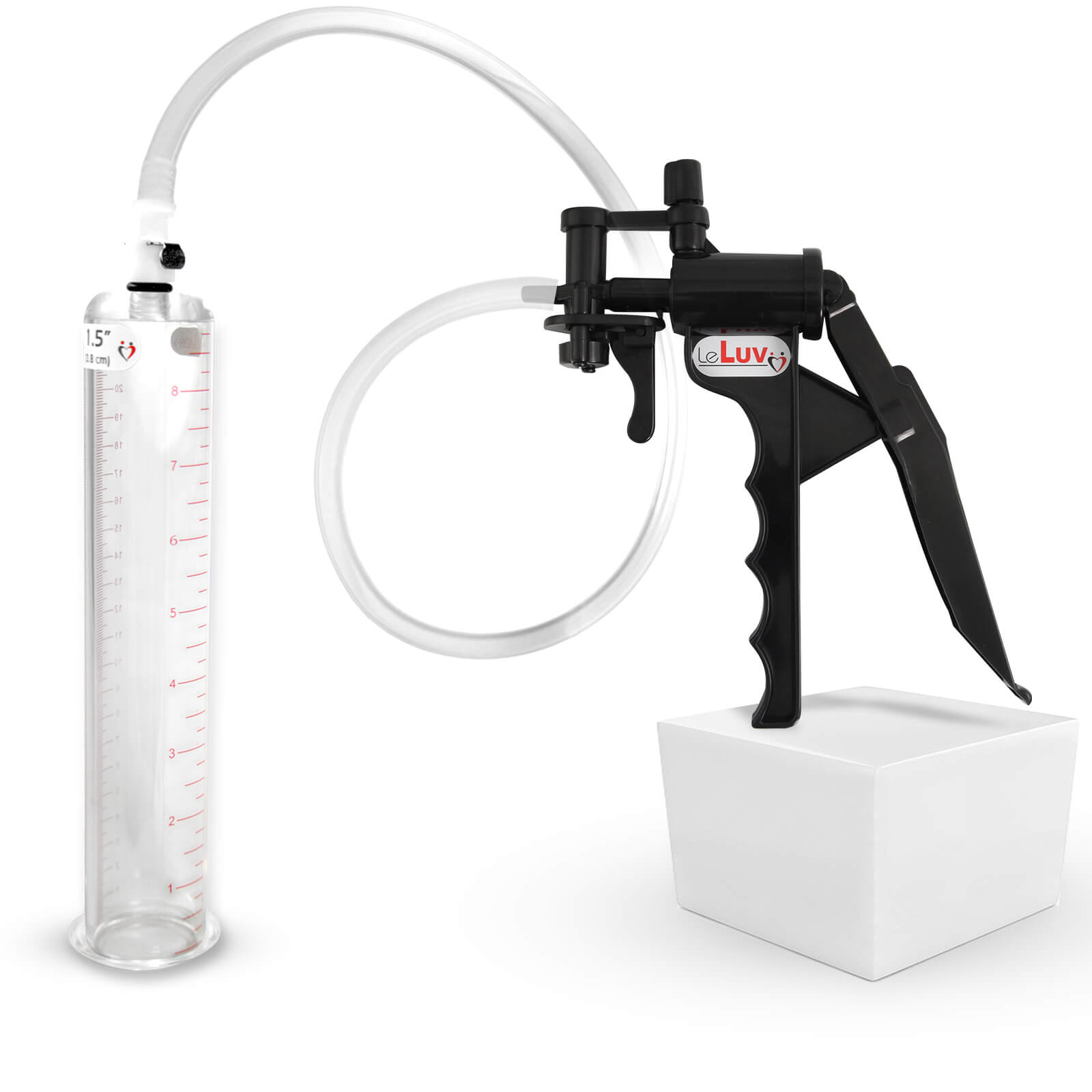 LeLuv TYRO Vacuum Pump Kit - 9" x 1.50" Acrylic Cylinder