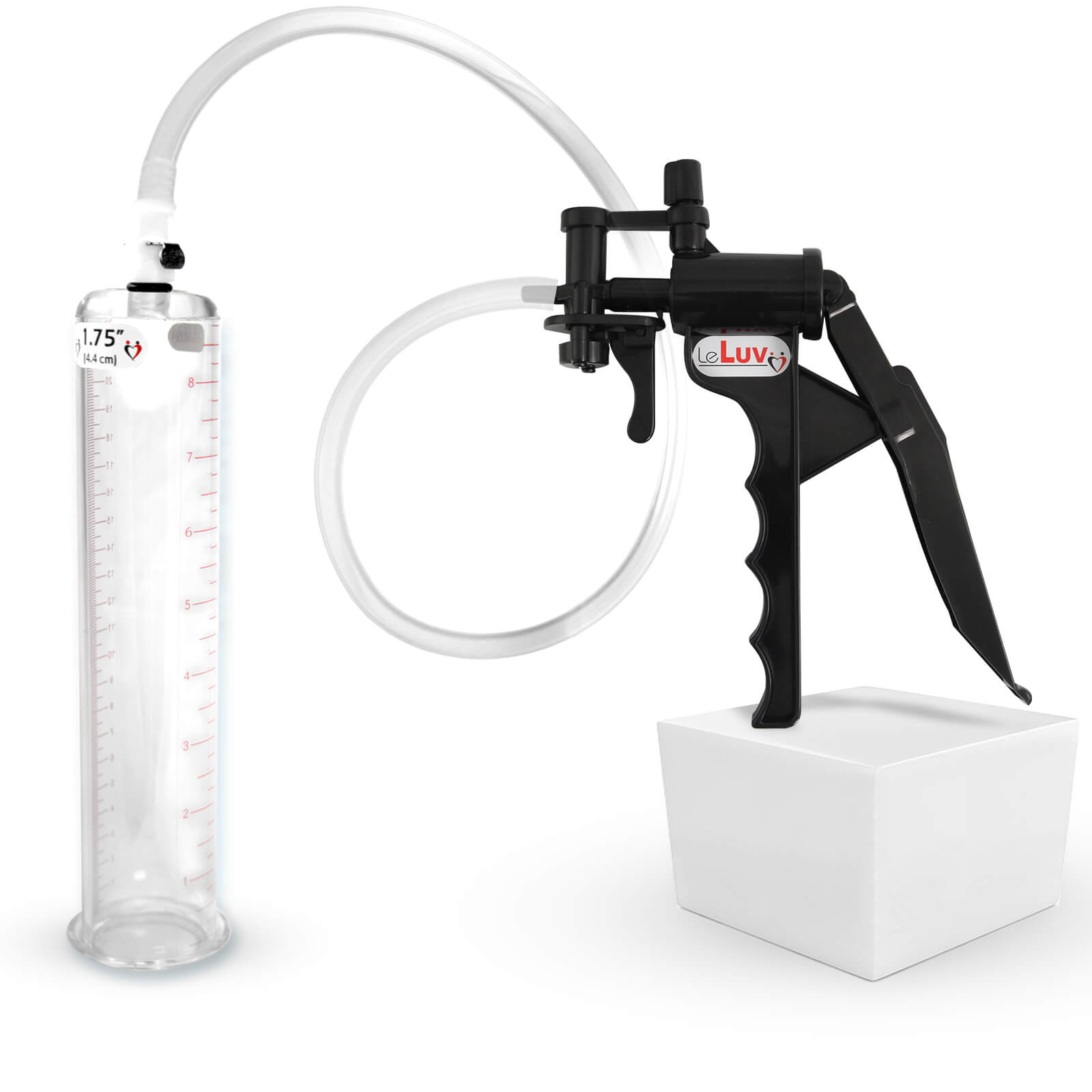 LeLuv TYRO Vacuum Pump Kit - 9" x 1.75" Acrylic Cylinder