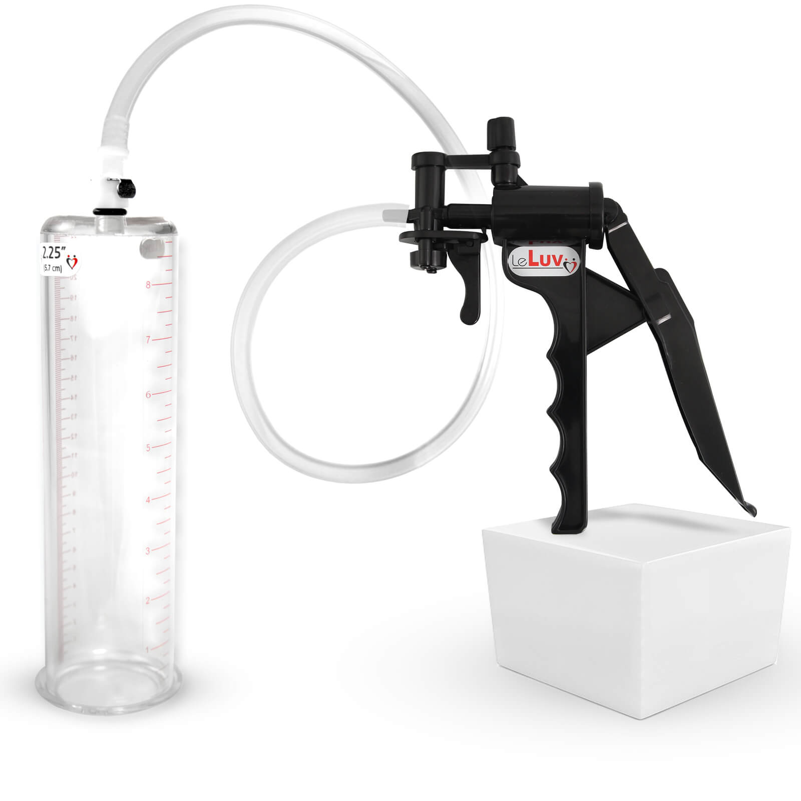LeLuv TYRO Vacuum Pump Kit - 9" x 2.25" Acrylic Cylinder