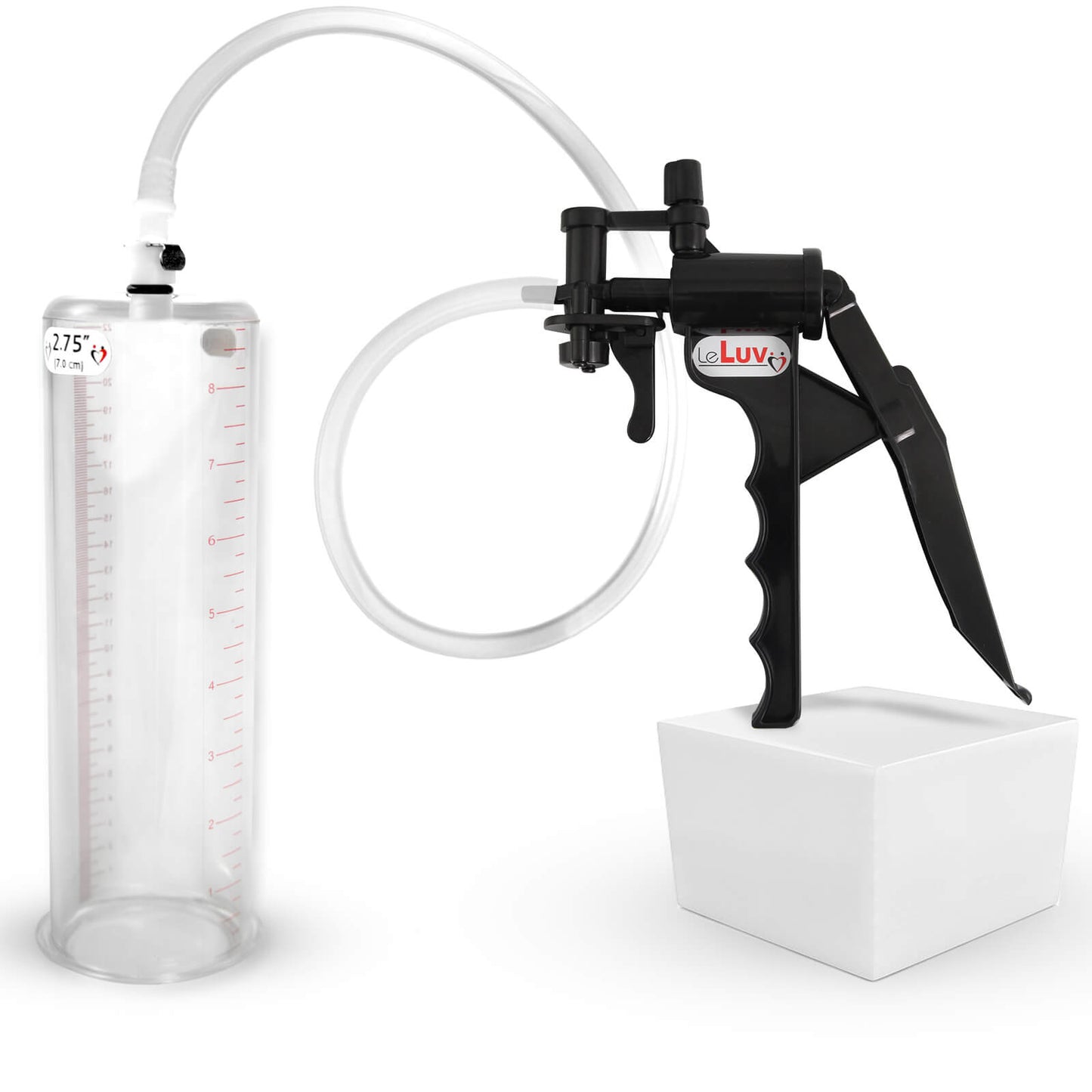 LeLuv TYRO Vacuum Pump Kit - 9" x 2.75" Acrylic Cylinder