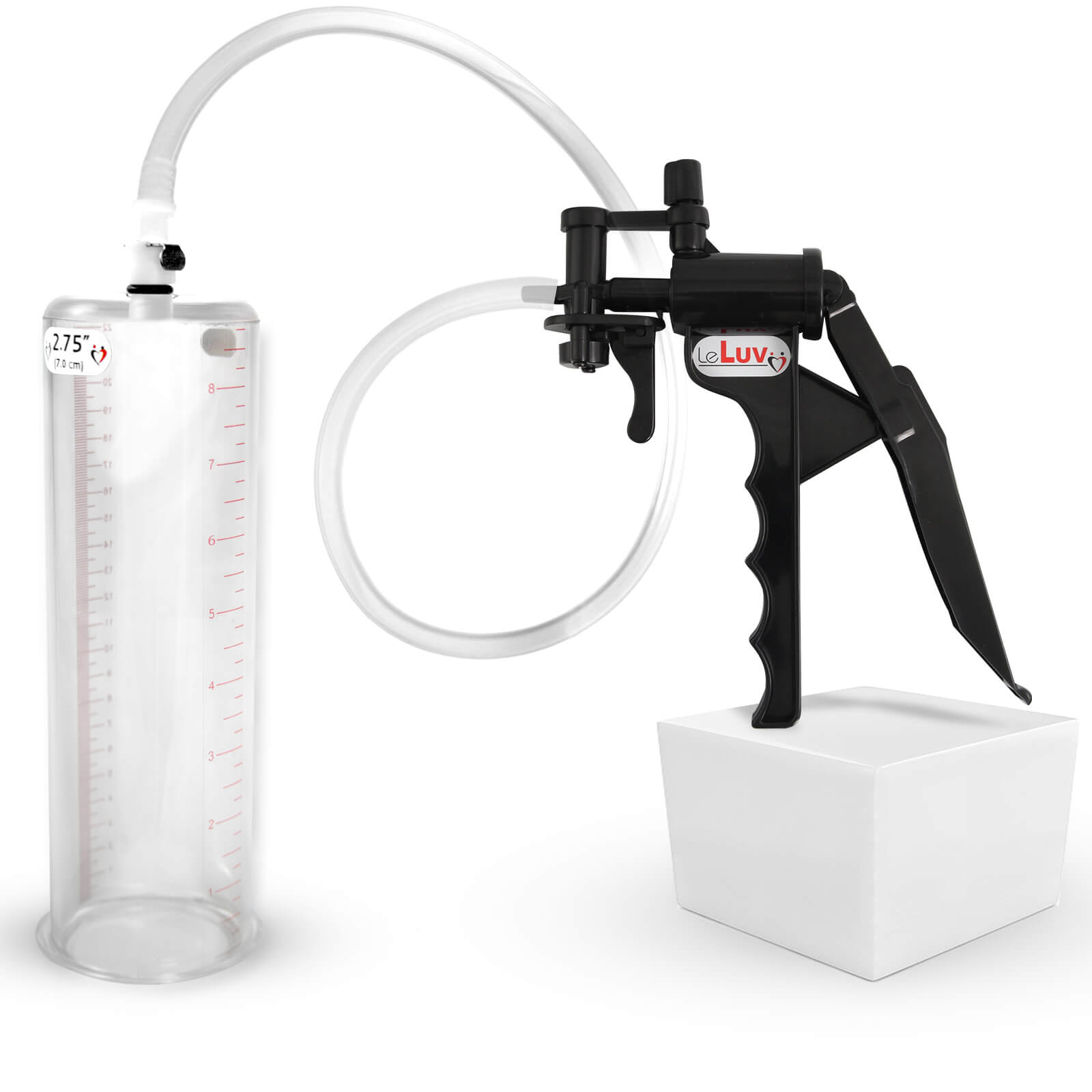 LeLuv TYRO Vacuum Pump Kit - 9" x 2.75" Acrylic Cylinder