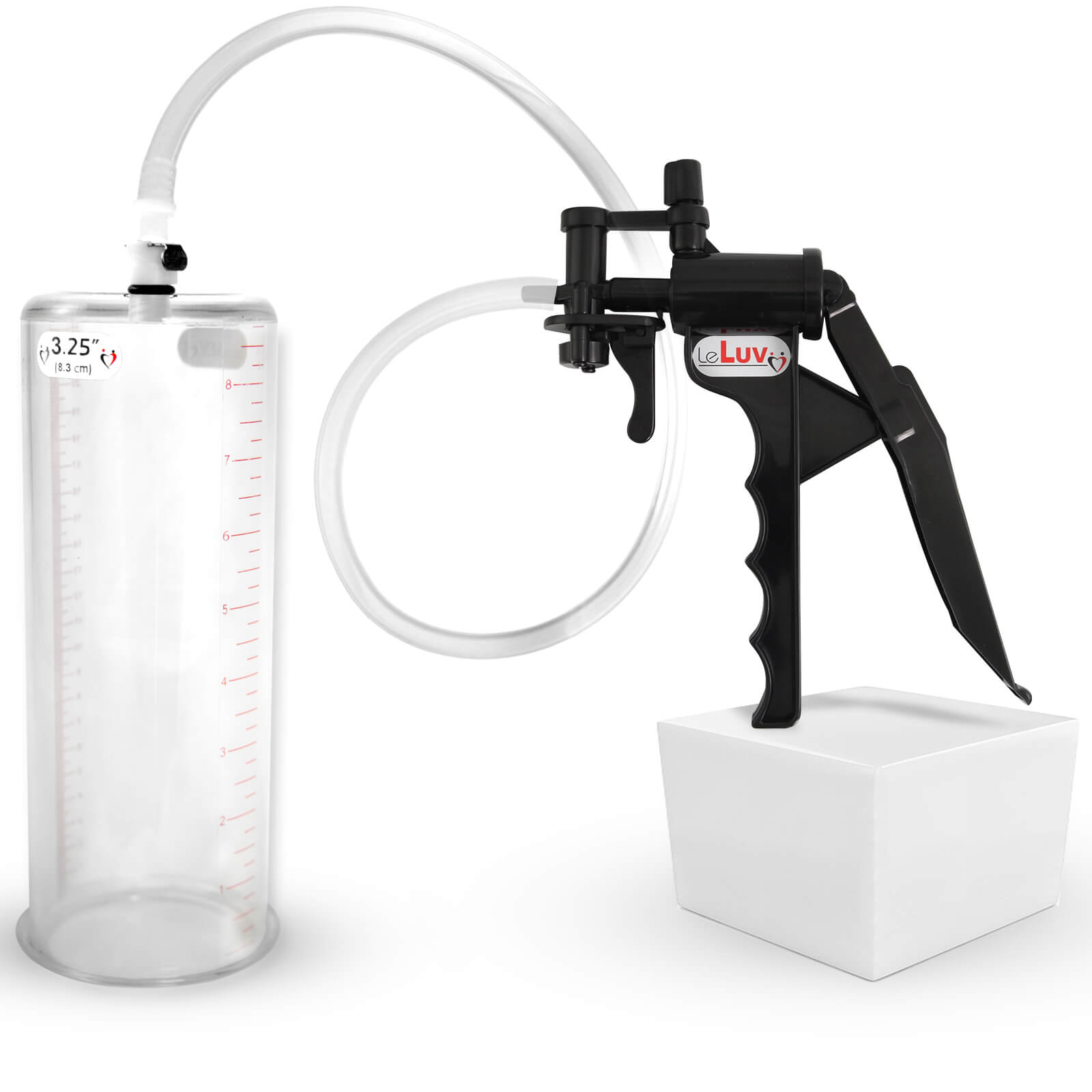 LeLuv TYRO Vacuum Pump Kit - 9" x 3.25" Acrylic Cylinder