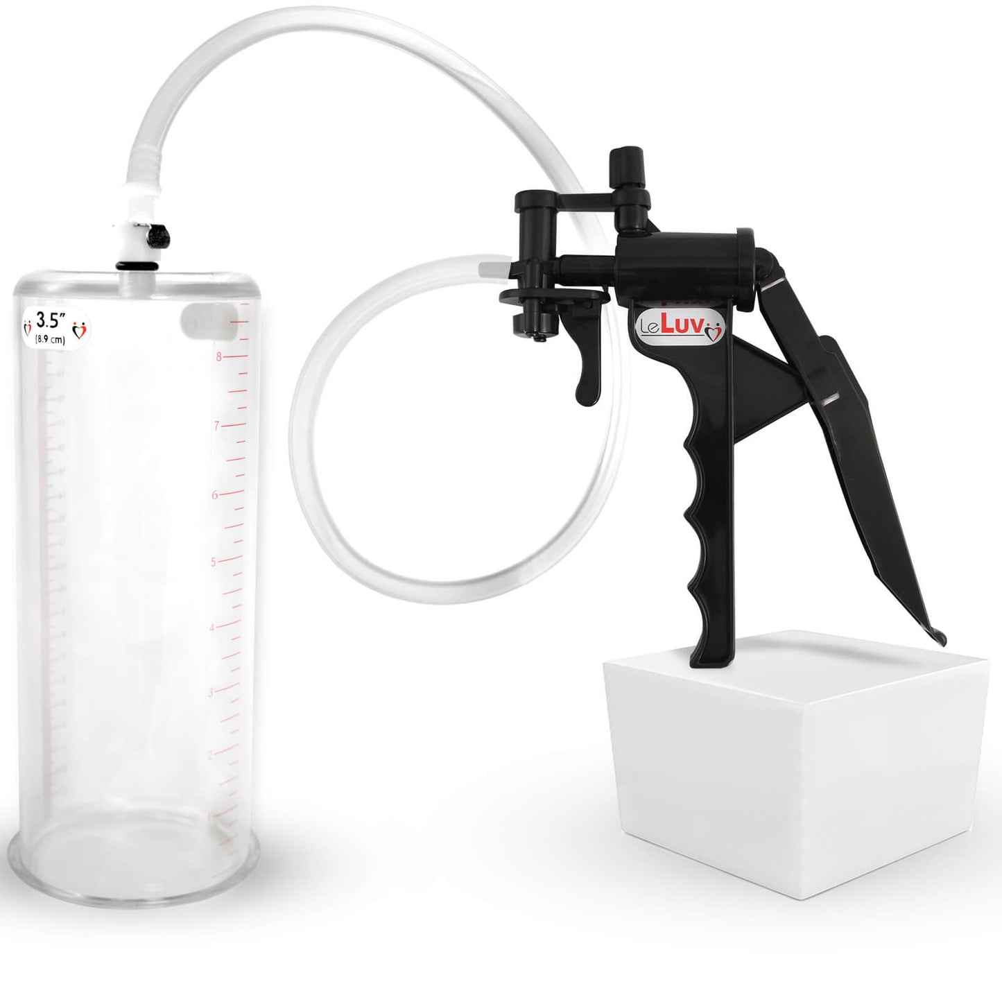 LeLuv TYRO Vacuum Pump Kit - 9" x 3.50" Acrylic Cylinder