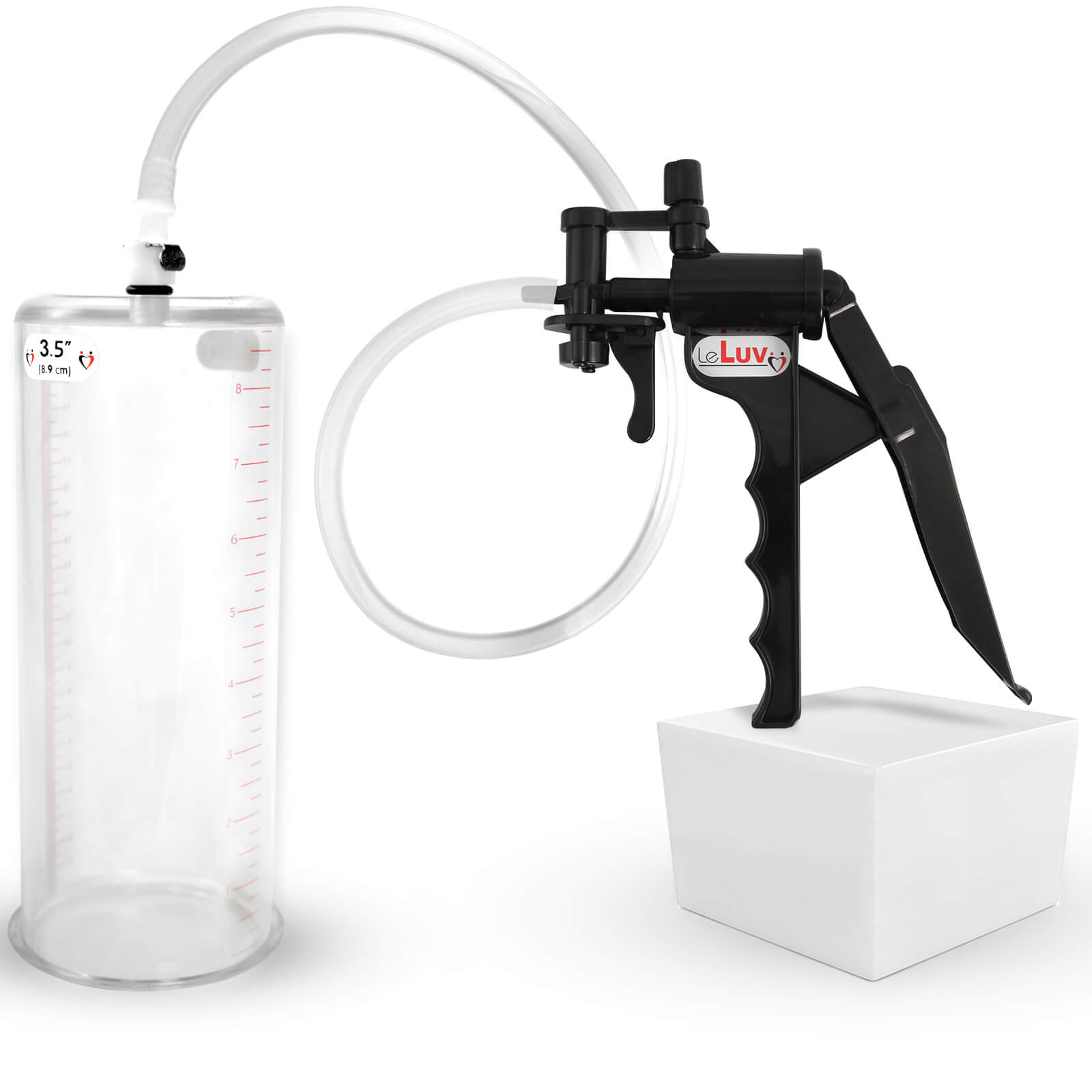 LeLuv TYRO Vacuum Pump Kit - 9" x 3.50" Acrylic Cylinder