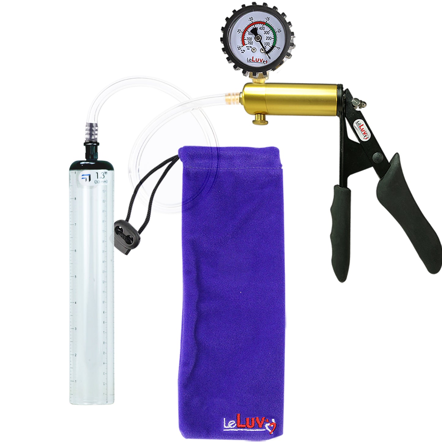 Black + Protected Gauge / 9" x 3.1"