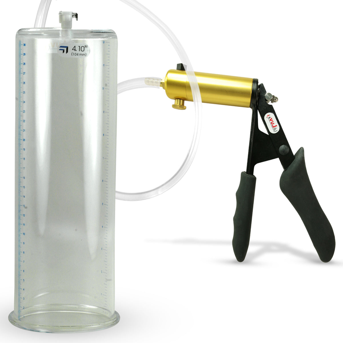 Ultima Black Penis Pump Ergonomic Grips 12" Length - 4.10" Cylinder Diameter
