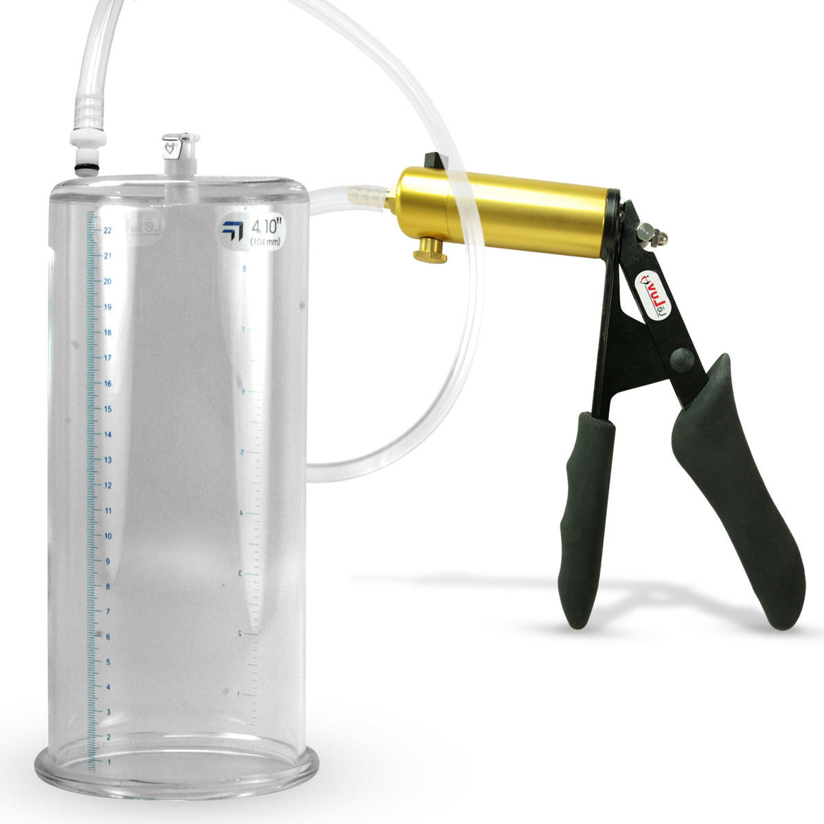 Ultima Black Penis Pump Ergonomic Grips 9" Length - 4.10" Cylinder Diameter