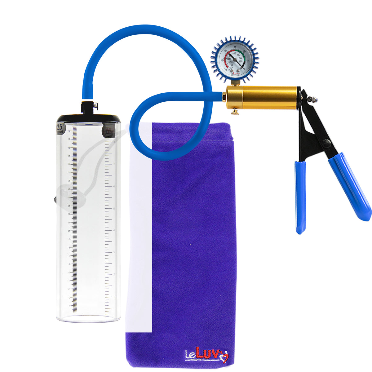 Blue + Protected Gauge / 9" x 2.5"