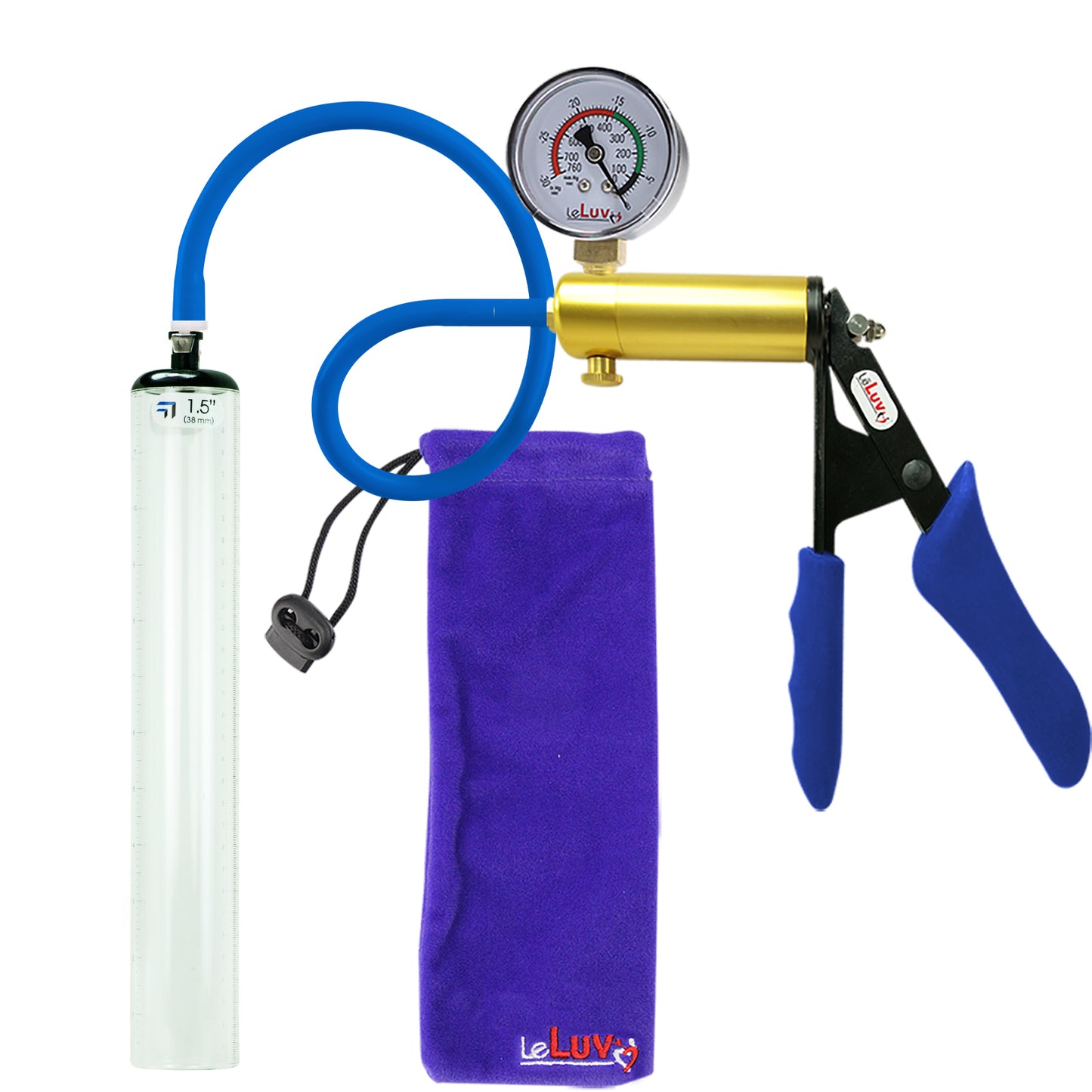 Blue + Gauge / 12" x 1.5"