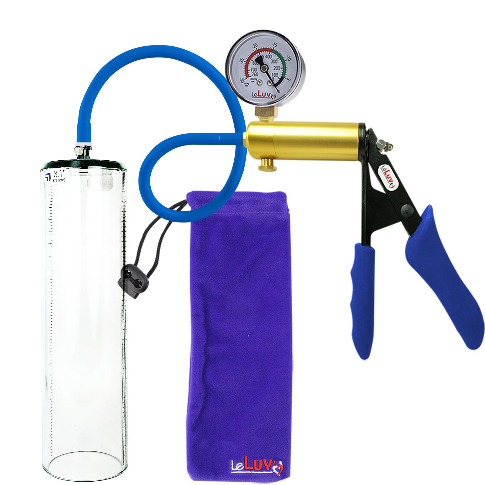 Blue + Gauge / 12" x 3.1"