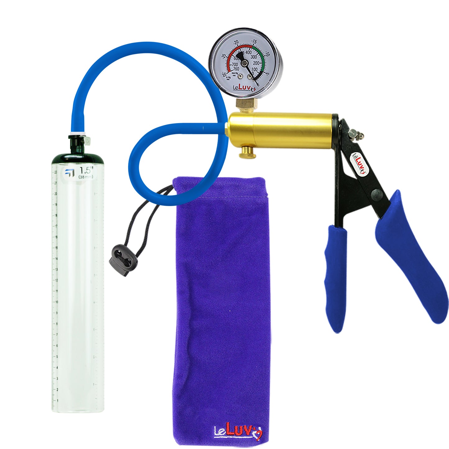 Blue + Gauge / 9" x 1.5"