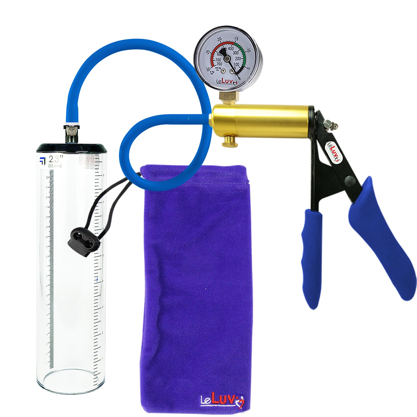 Blue + Gauge / 9" x 2.3"