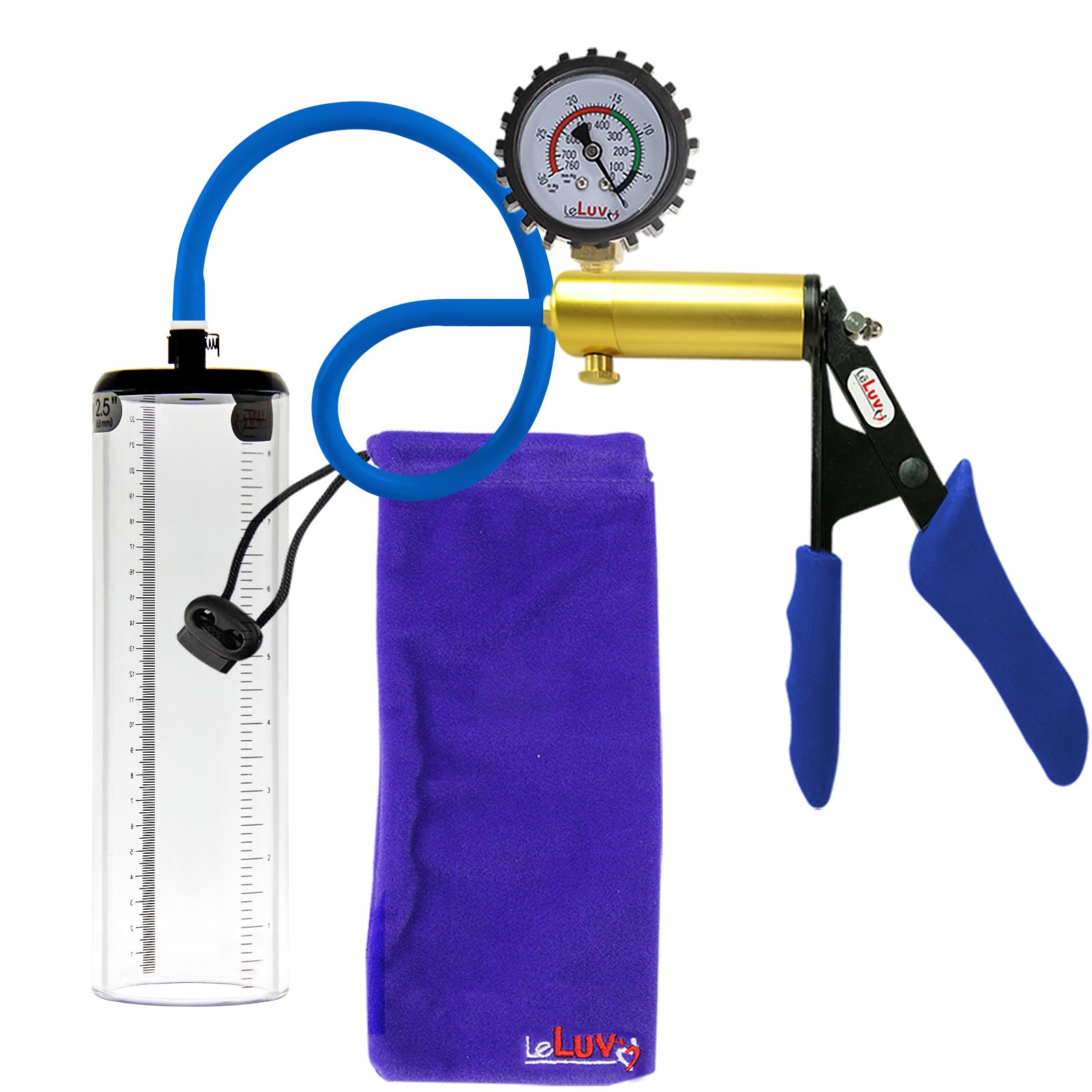 Blue + Protected Gauge / 9" x 2.5"