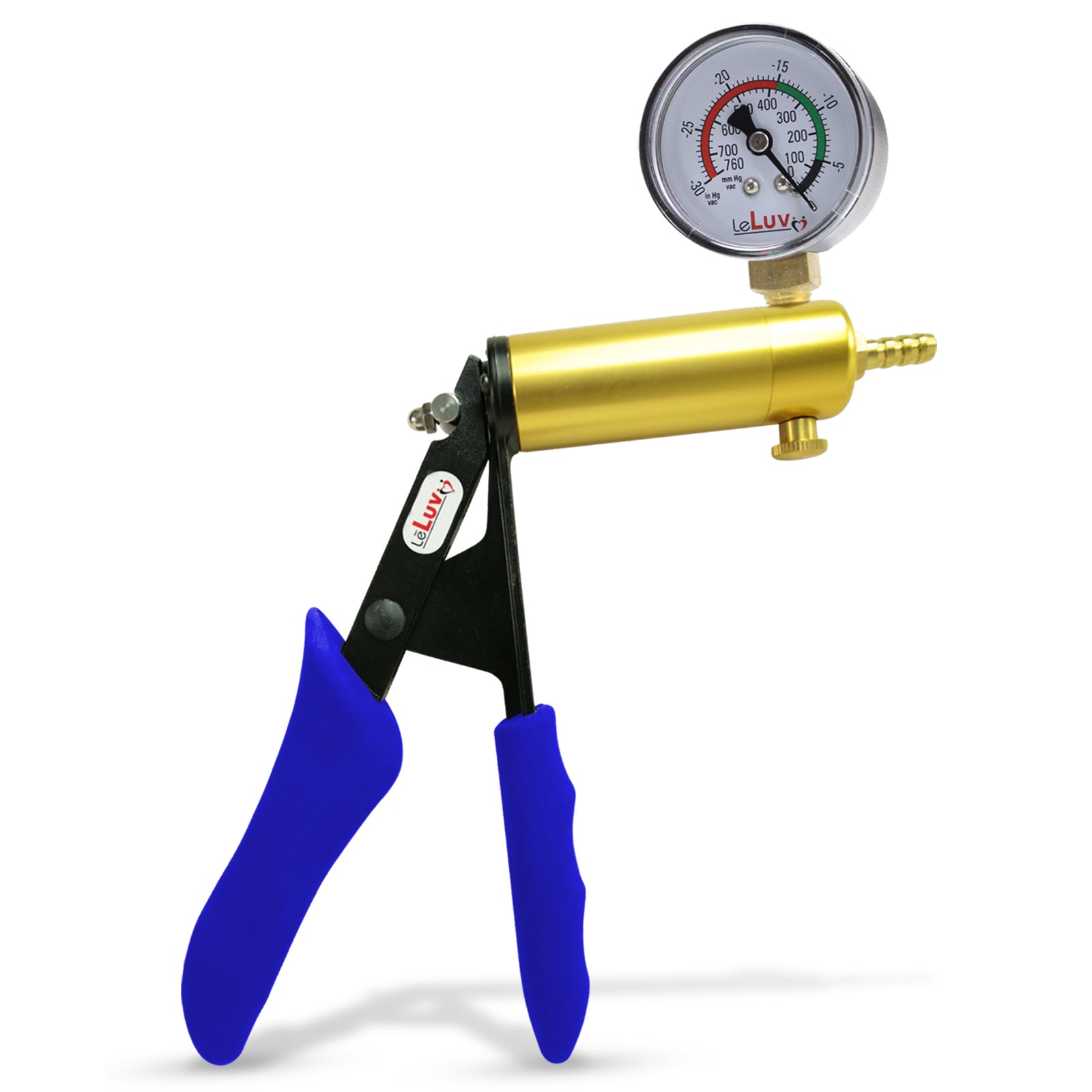 Silver + Blue Silicone / + Gauge