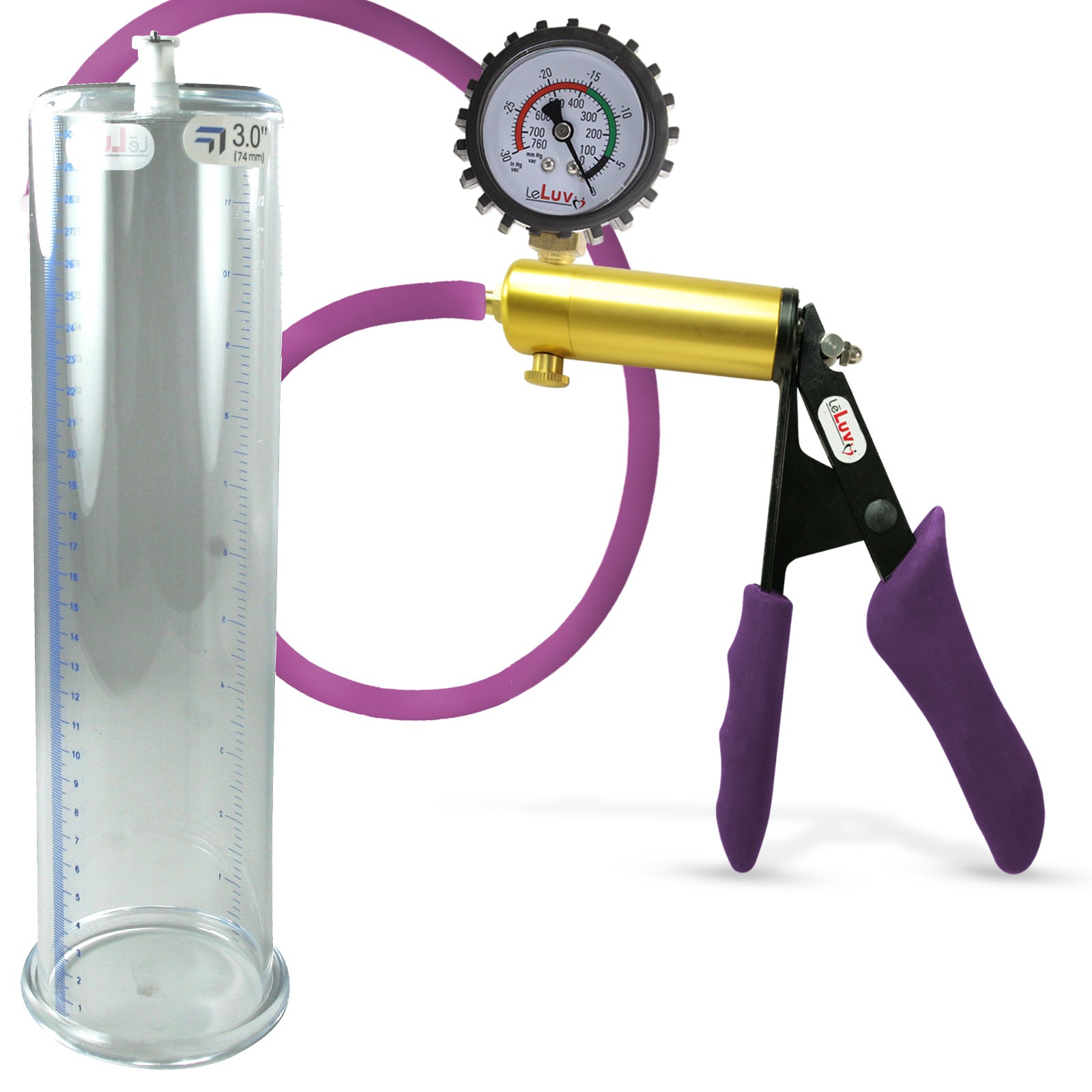 Purple + Protected Gauge / 12" x 3.00"