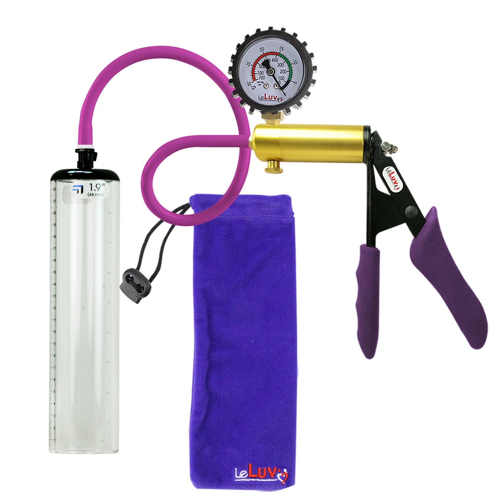 Purple + Protected Gauge / 9" x 1.9"