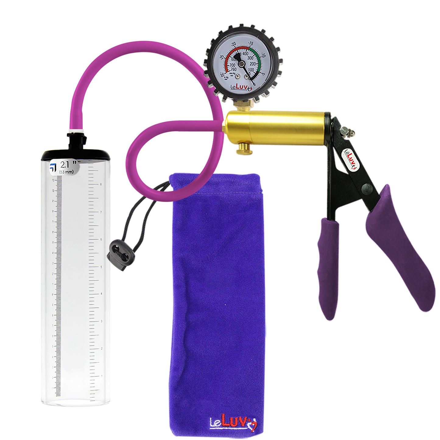 Purple + Protected Gauge / 9" x 2.1"