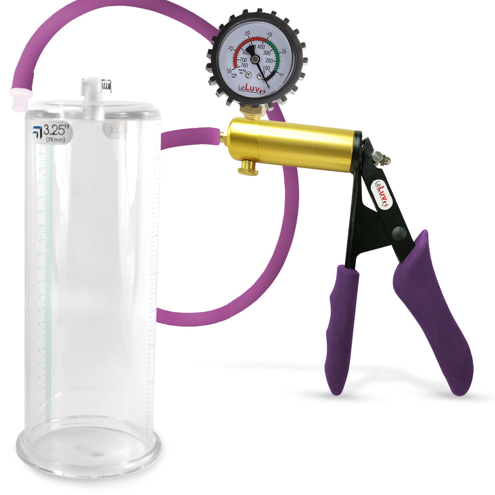Purple + Protected Gauge / 9" x 3.25"