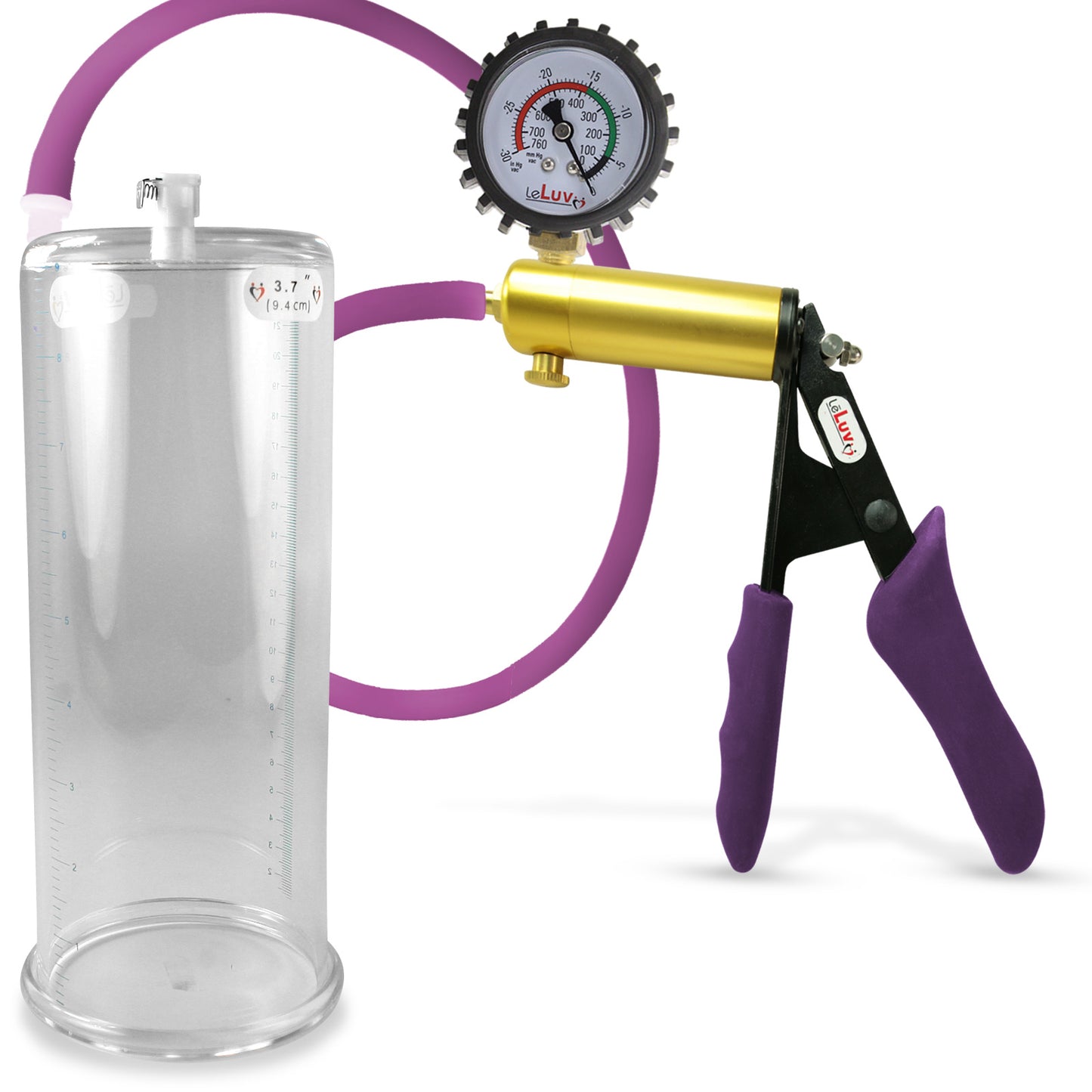 Purple + Protected Gauge / 9" x 3.70"