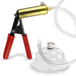 LeLuv ULTIMA Red Vagina Pump | Clear Hose