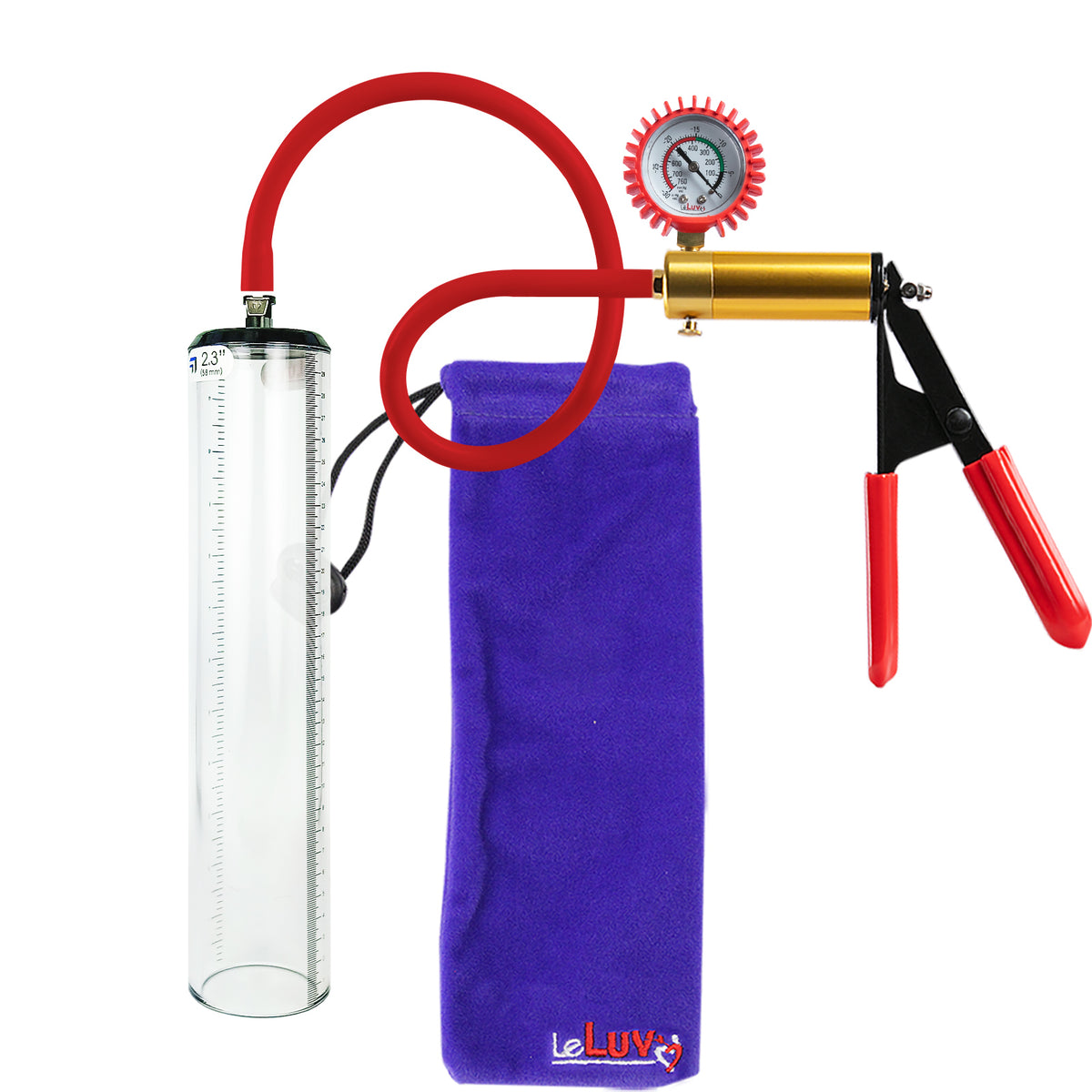 Red + Protected Gauge / 12" x 2.3"