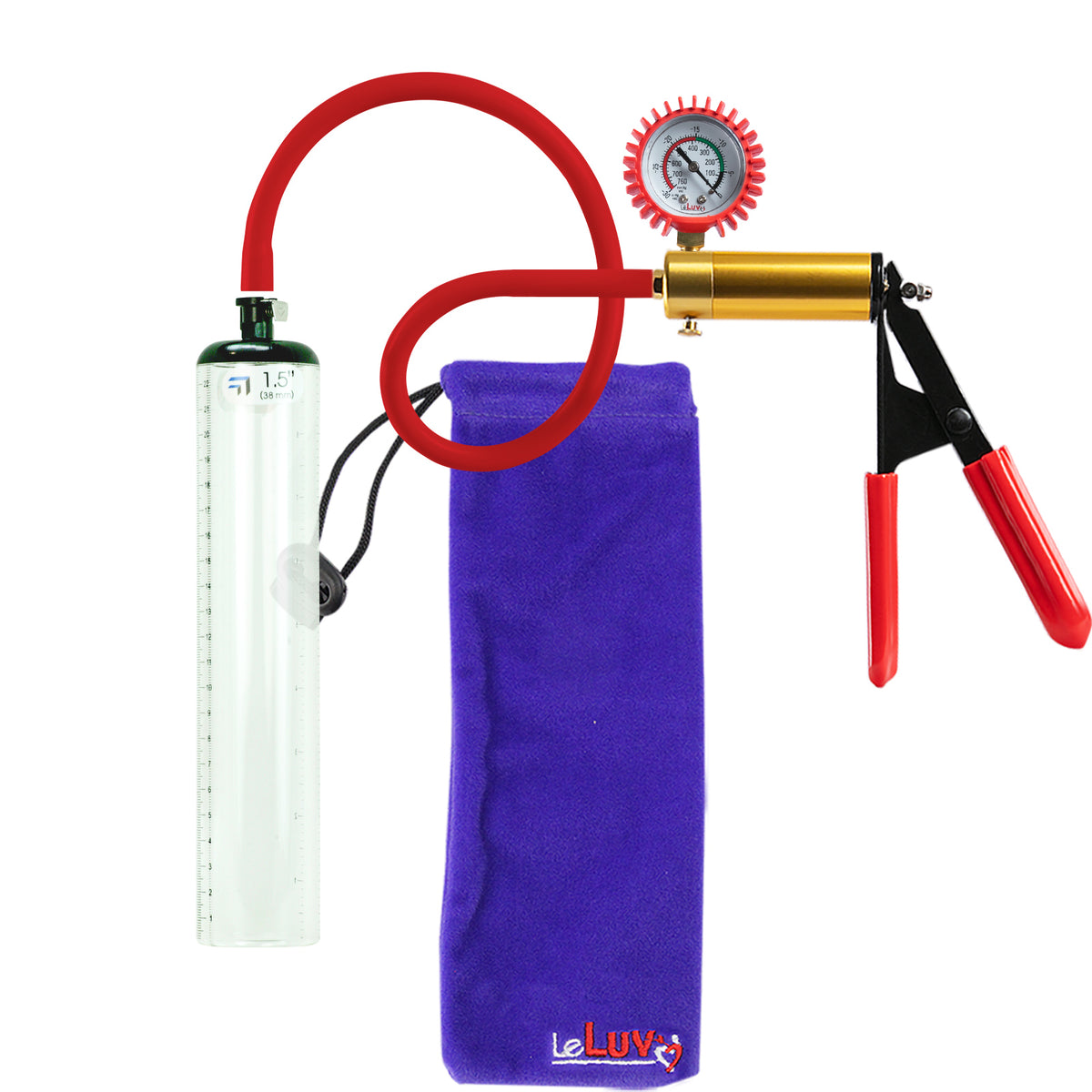 Red + Protected Gauge / 9" x 1.5"