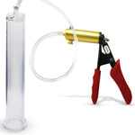 ULTIMA Red Penis Pump Silicone Grip | 12" x 1.65" Diameter Cylinder