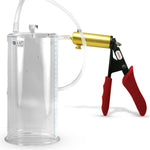 ULTIMA Red Penis Pump Silicone Grip | 9" x 4.50" Diameter Cylinder