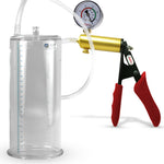 Pump ULTIMA Red Gauge 9" x 4.10" Diameter Cylinder