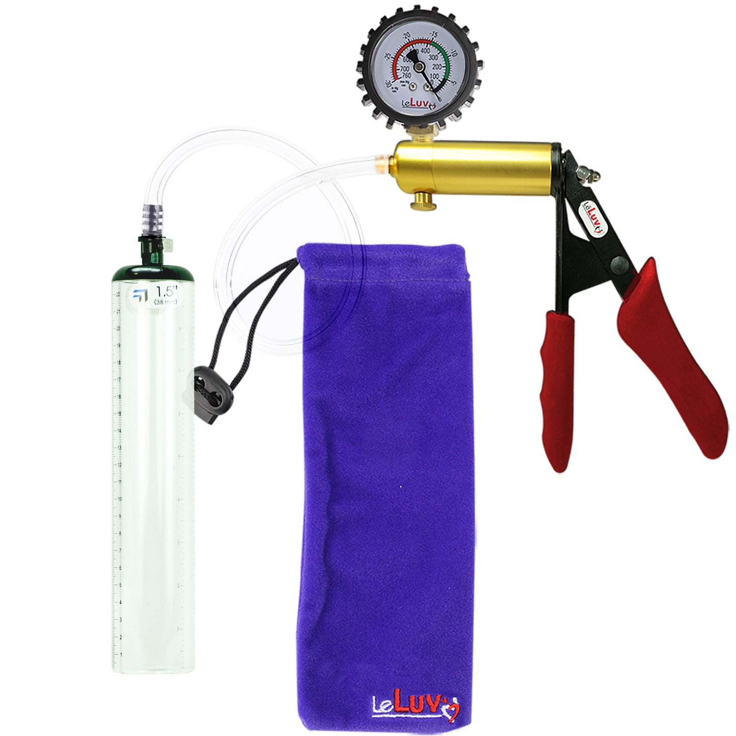 Red + Protected Gauge / 9" x 1.5"