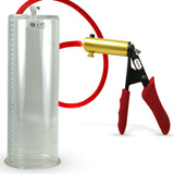 Ultima Red Penis Pump | Premium Grips & Hose | 12" Length - 4.10" Cylinder Diameter