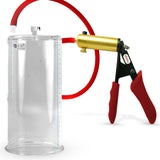Ultima Red Penis Pump | Premium Grips & Hose | 9" Length - 4.50" Cylinder Diameter