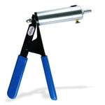 Ultima Silver Pump Handle w/ Blue Grips - No Gauge